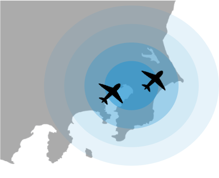 Maximizing metropolitan airports utilization